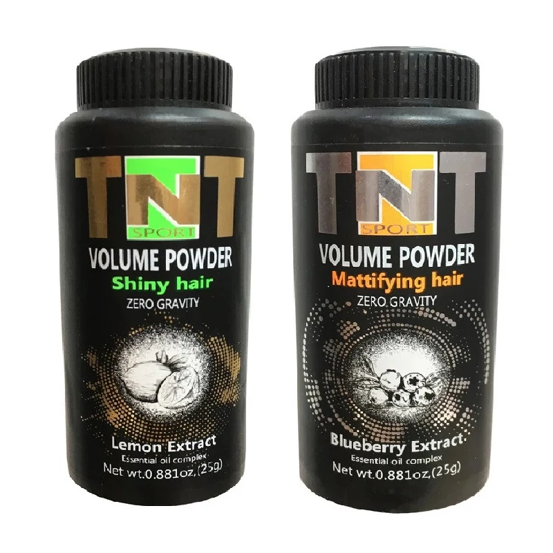 پودر حالت دهنده مو تی ان تی مدل Lemon Extract وزن 25 گرم به همراه پودر حالت دهنده مو تی ان تی مدل Blueberry Extract و...