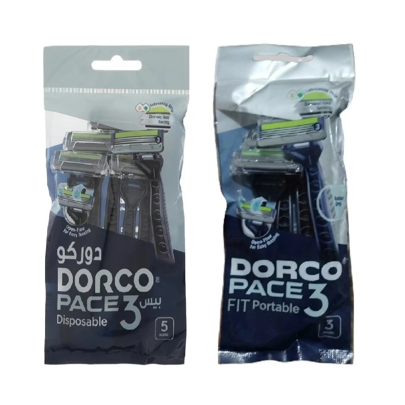 خودتراش دورکو مدل Pace 3 Disposable تحت لیسانس بسته 5 عددی به همراه خودتراش دورکو مدل Pace 3 Disposable تحت لیسانس بس...