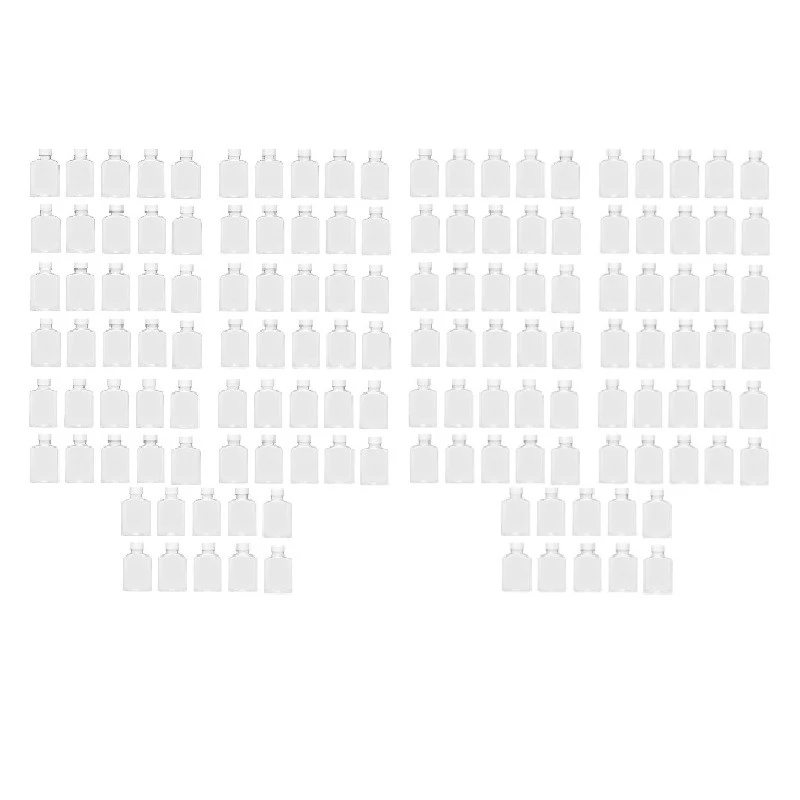 ادکلن بطری مدل کتابی شفاف کد 120CC بسته 100 عددی عطر