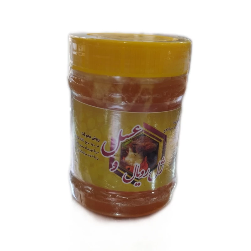 ژل رویال همراه با عسل 15 گرم در 435 گرم عسل