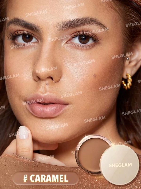 ارایشی بهداشتی کانتور کرمی اورجینال شیگلمsheglam رنگ caramel ارایشی بهداشتی