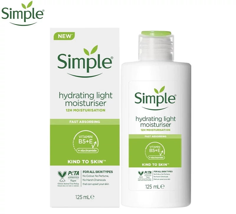 ارایشی بهداشتی مرطوب کننده لایت اورجینال سیمپل simple ارایشی بهداشتی