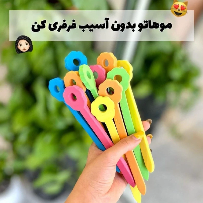 بیگودی فومی حالت دهنده مو بدون حرارت