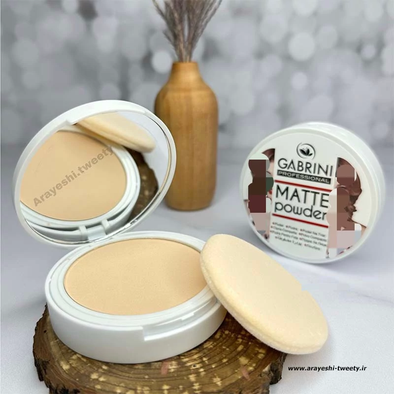 پنکک مات و مخملی گابرینی مدل Matte Powder