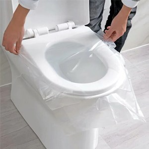 روکش توالت فرنگی پلاستیکی(بسته ده عددی)
